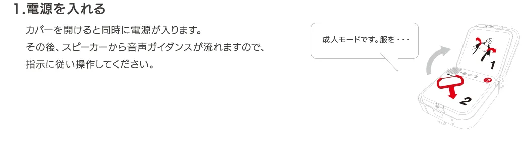 倒れている⼈が濡れている場合